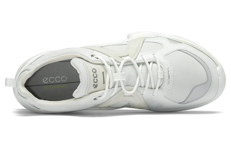 Shop ECCOレザーメッシュ ローカット (白) 80318452292