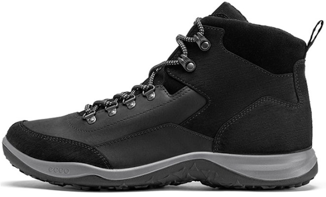 ECCO Leather Mid-Top Outdoor Casual Sneaker 'Warm Non-Slip Black' 83908451562 Buy ECCO Leather Mid-Top Outdoor Casual Sneaker 'Warm Non-Slip Black' 83908451562