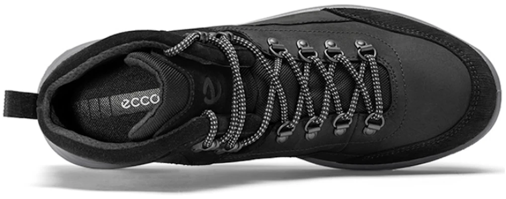 ECCO Leather Mid-Top Outdoor Casual Sneaker 'Warm Non-Slip Black' 83908451562 Shop ECCO Leather Mid-Top Outdoor Casual Sneaker 'Warm Non-Slip Black' 83908451562