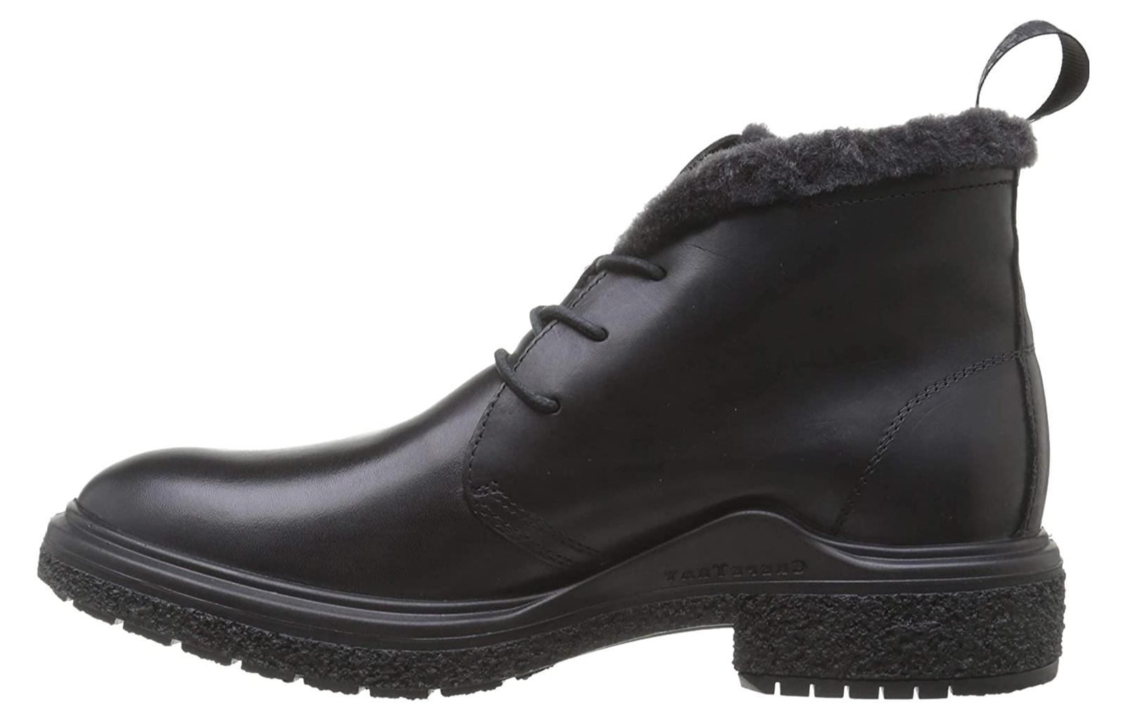 ECCO Leather Outdoor Commuter Ankle Boot 'Black' 20096401001