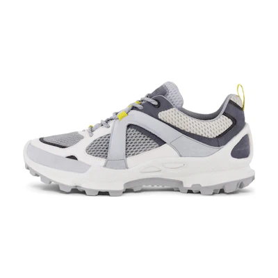 ECCO Leather Retro Low Top Sneaker 'Colorblock Grey'