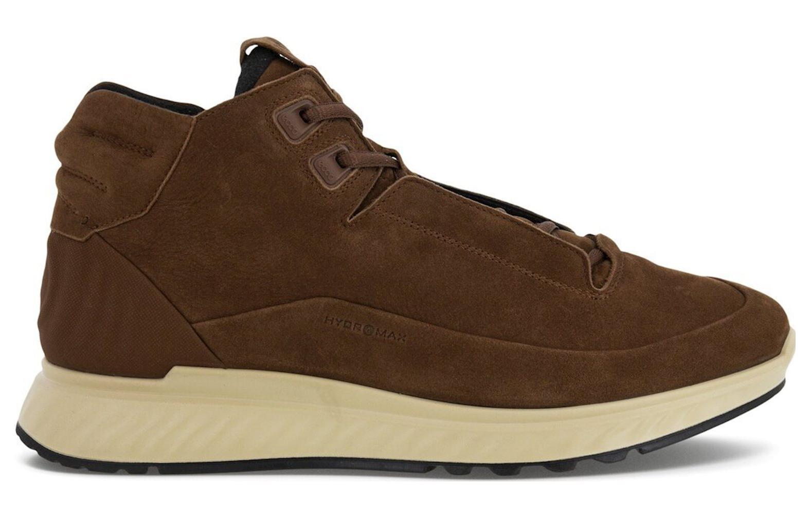 Order ECCO Leather Round-Toe Lace-Up Low-Top 'Brown Casual' 83534402667