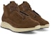 ECCO Kulit Kasut Rendah Lace-Up Hujung Bulat 'Coklat Kasual' 83534402667