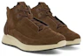 Shop ECCO Leather Round-Toe Lace-Up Low-Top 'Brown Casual' 83534402667