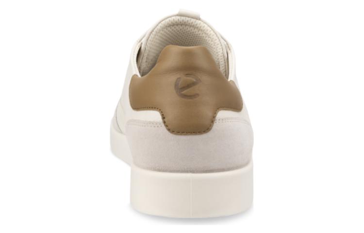 Purchase ECCO Leather Round-Toe Lace-Up Low-Top Sneakers 'White' 52139460797