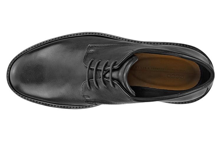 Lookbook ECCO 黑色圆头系带正装鞋 52560401001