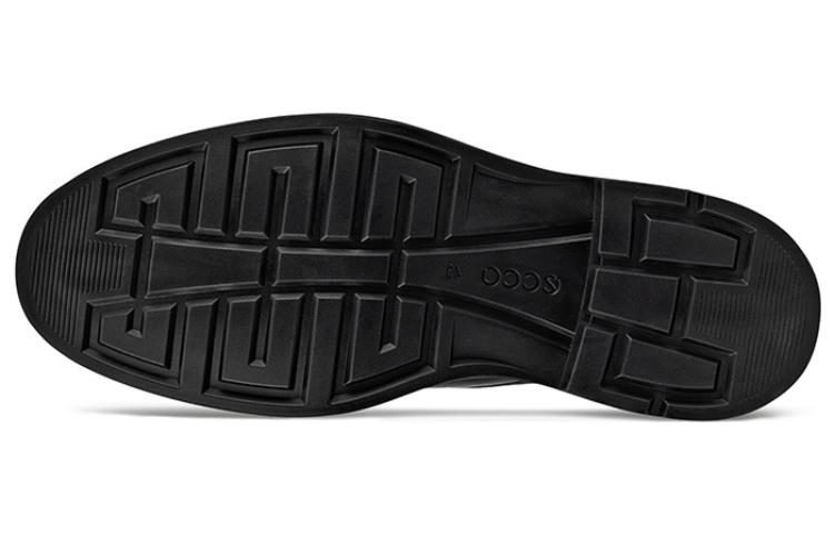 Purchase ECCO 黑色圆头系带正装鞋 52560401001