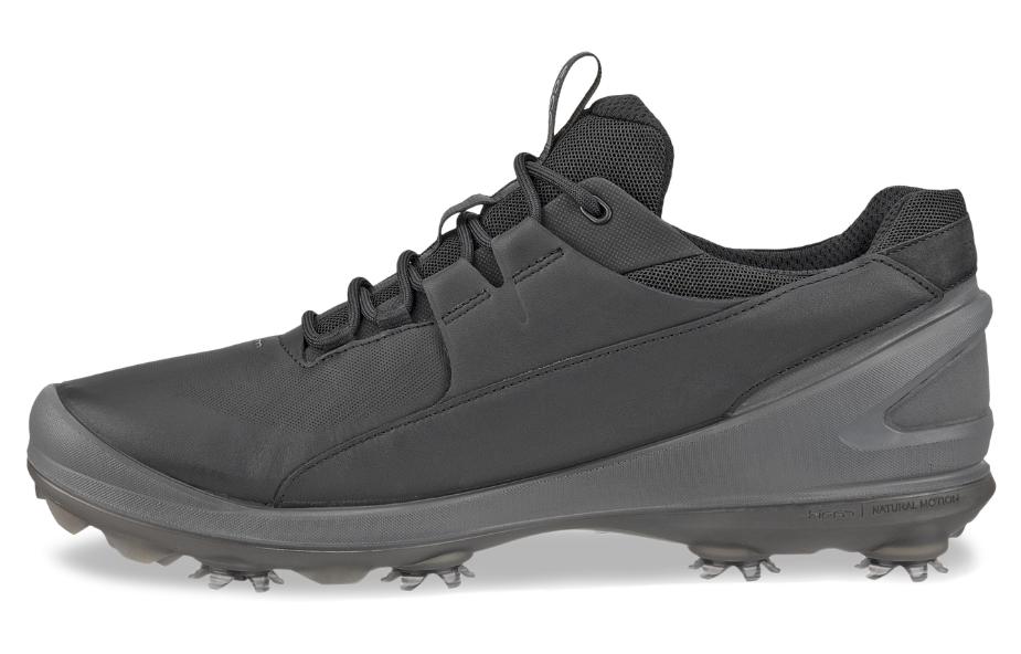 ECCO Leather Round Toe Low Top 'Comfortable Versatile Black' 13190401001