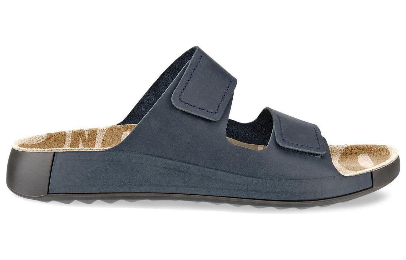 ECCO Leather Slide 'Marine Blue' 圖 2