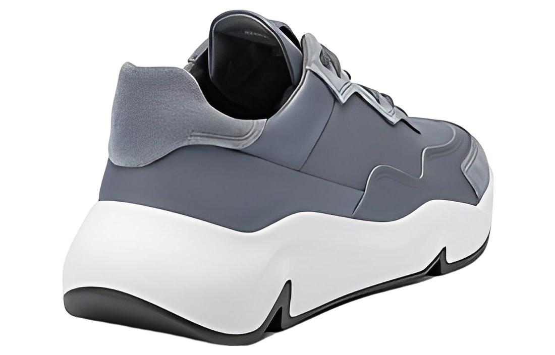 ECCO Leather Sneaker Low 'Grey Dad Shoe' 圖 4
