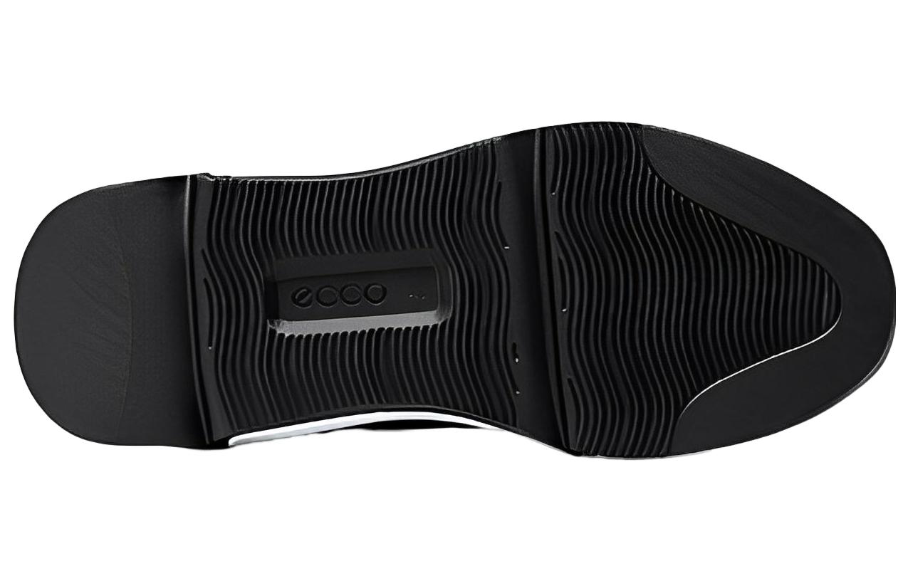 ECCO Leather Sneaker Low 'Grey Dad Shoe' 圖 5