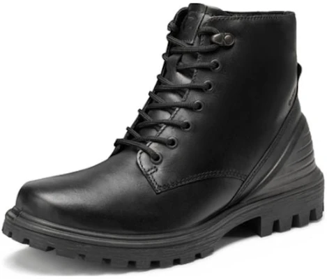 ECCO Leren Warme Waterdichte Korte Martin Laars ''Zwart'' 46048401001 Order ECCO Leren Warme Waterdichte Korte Martin Laars ''Zwart'' 46048401001