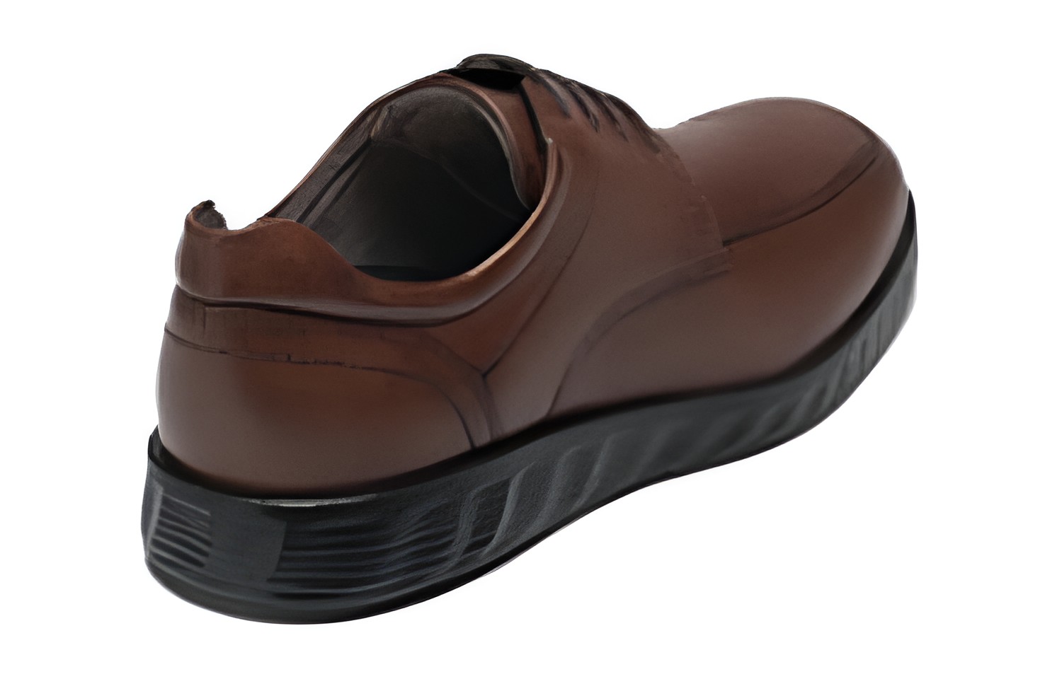 Lookbook ECCO Light Hybrid Series Leather Derby 'Brown' 52032401053