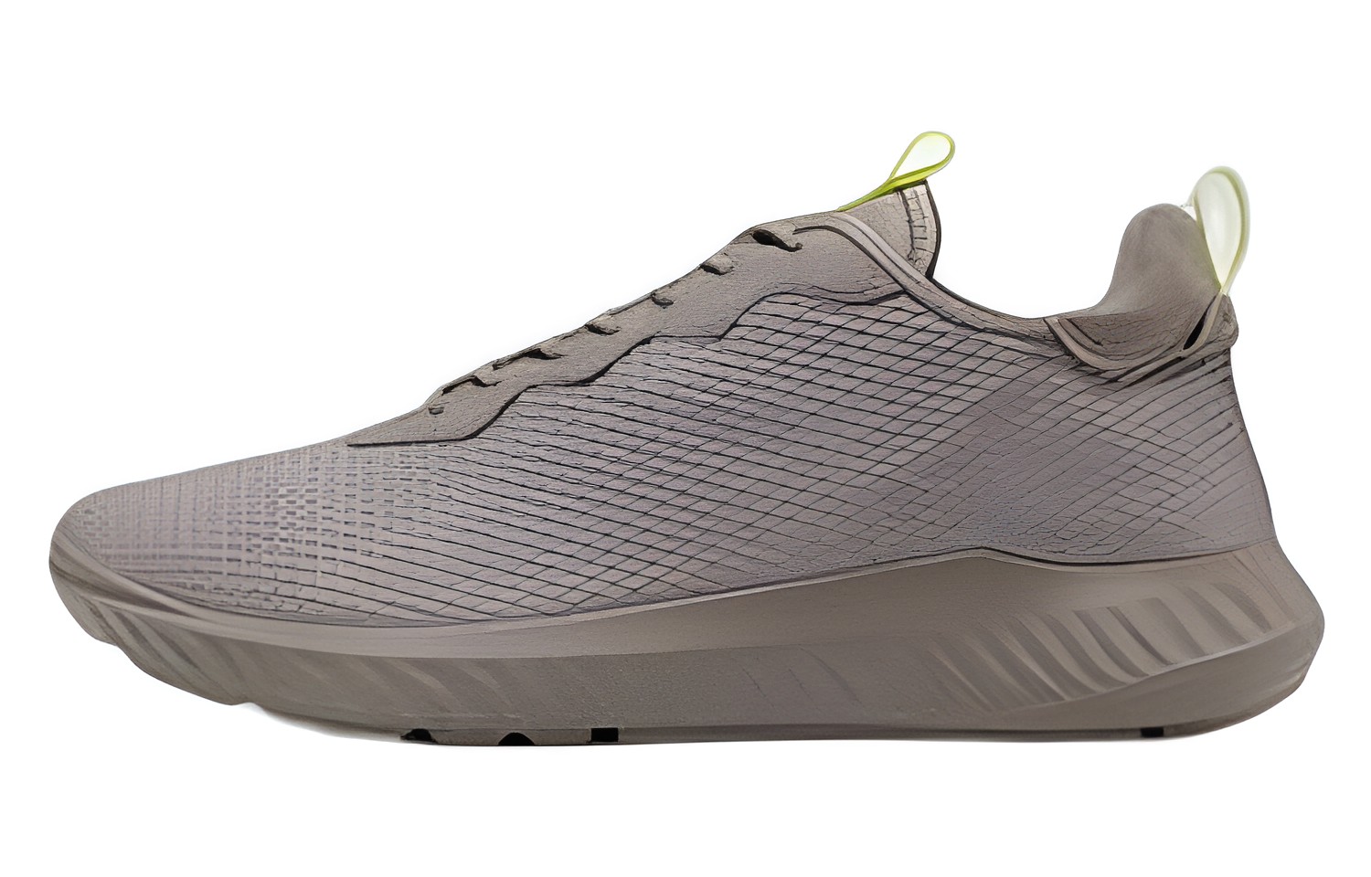 ECCO Low-Top Running Shoes 'Grey Brown'