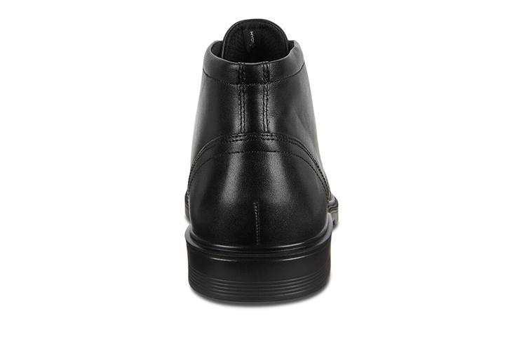 Shop ecco/愛步 Maitland 系帶簡約休閒短靴 黑色