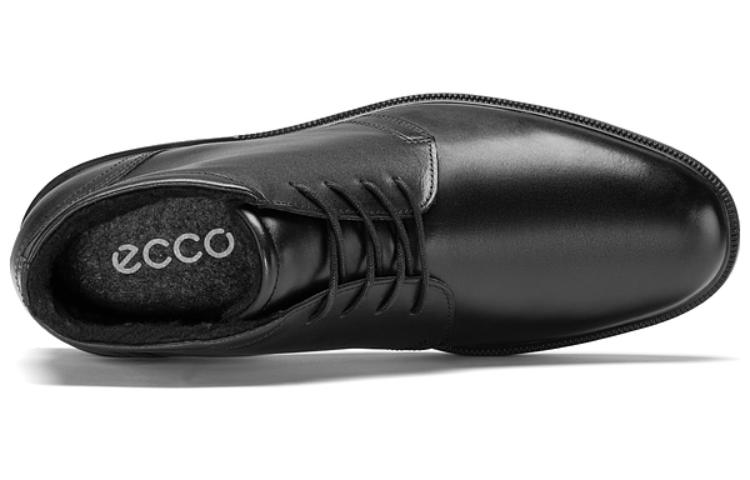 Lookbook ECCO Maitland Series Leather Boots 'Sleek Black Lace-Up' 85529401001