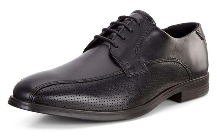 ECCO Melbourne Series 'Breathable Black Wedding Business Leather Shoes' 圖 2