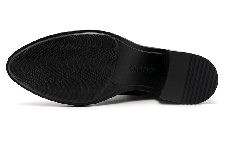 Purchase ECCO Model Sculpt Series Boots 'Black Zip Pointed Chunky Heel' 21233351052