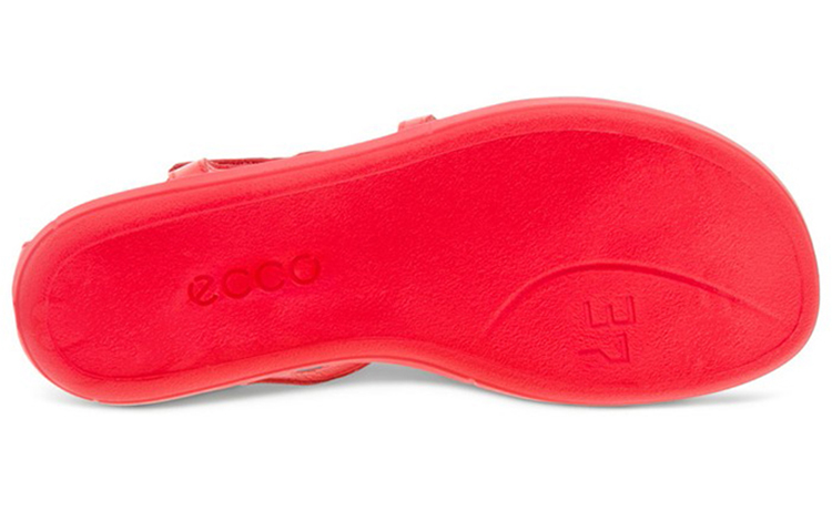 Purchase ECCO Roma Bohemia Simple Casual Flat Sandals 'Hibiscus Red' 20923301535