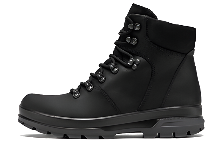 ECCO Rugged Track Series High-Top Boots 'Warm Black' 83811451094