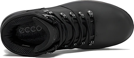 Shop ecco/愛步 犷途系列 保暖高筒馬丁靴 黑色