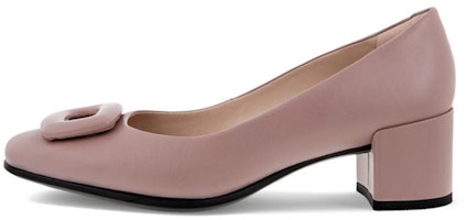 ECCO Sculptured 35 'Pink Square Toe Block Heel' 29067301337 ECCO Sculptured 35 'Pink Square Toe Block Heel' 29067301337