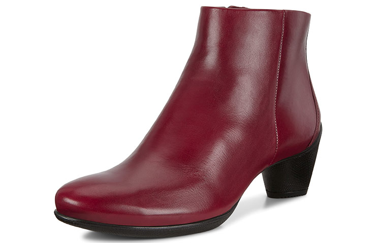 ECCO Sculptured 45 'Deep Burgundy Zip Boot' 圖 2