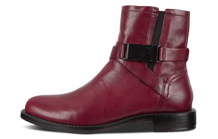 ECCO Sculptured Series 'British Style Deep Burgundy Zip Boot' 20667301480