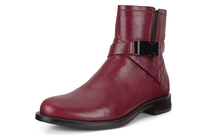Order ECCO Sculptured Koleksi 'Gaya British Burgundy Zip Boot' 20667301480