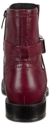 ECCO Sculptured Series 'British Style Deep Burgundy Zip Boot' 20667301480 Shop ECCO Sculptured Series 'British Style Deep Burgundy Zip Boot' 20667301480
