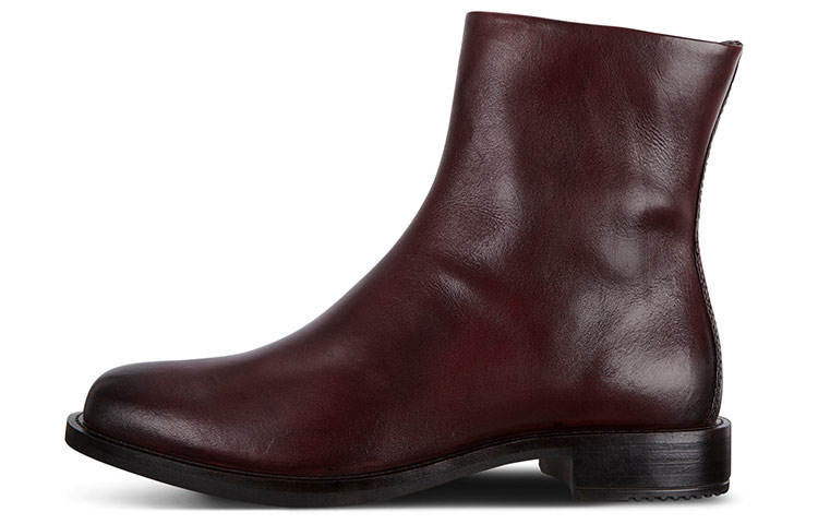 ECCO Sculptured Series 'Burgundy Zip Boot' 26663301070