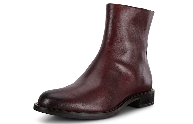 Order ECCO スカルプチャー ジップブーツ (バーガンディ) 26663301070