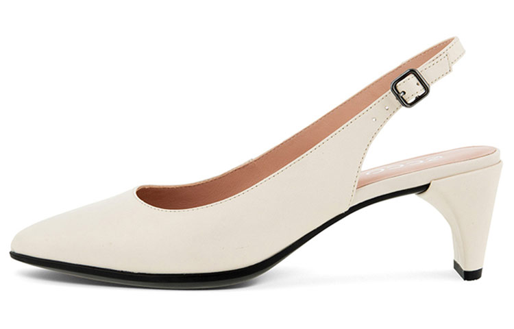 ECCO Sculptured Series 'Lime Fairy-Tale Mary Jane Mid-Heel Peep-Toe Sandal'