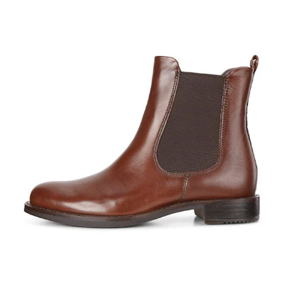 ECCO Sculptured Series Chelsea Boot 'Brown Brogue'