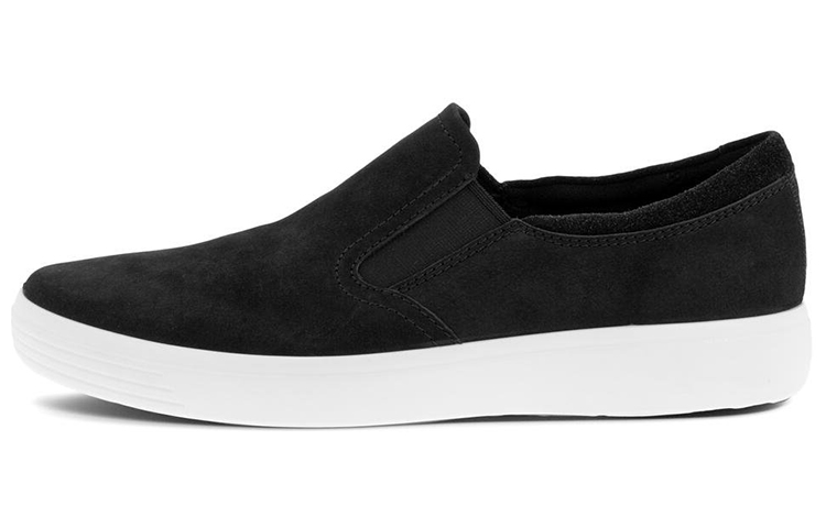 ECCO Soft 7 2.0 'Black Suede' Casual Shoes 47039451052