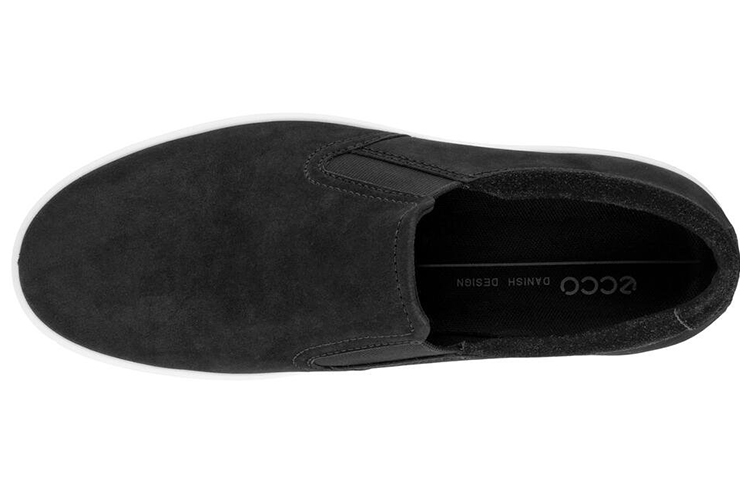 ECCO Soft 7 2.0 'Black Suede' Casual Shoes 圖 3