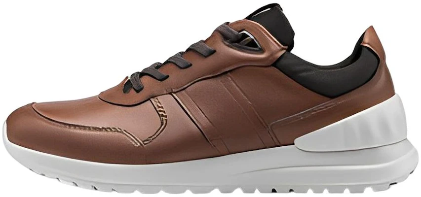 Ecco Soft 7 Lightweight Brown Leather Casual Low-Top Sneakers 50375402014 Buy Ecco Soft 7 Lightweight Brown Leather Casual Low-Top Sneakers 50375402014