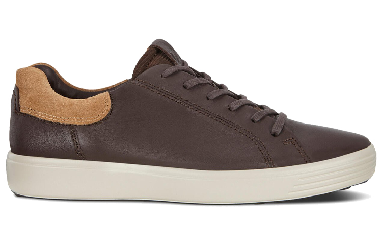 Order ECCO Soft 7 Low-Top Casual Flat Shoes 'Simplistic Comfort Brown' 47005452314