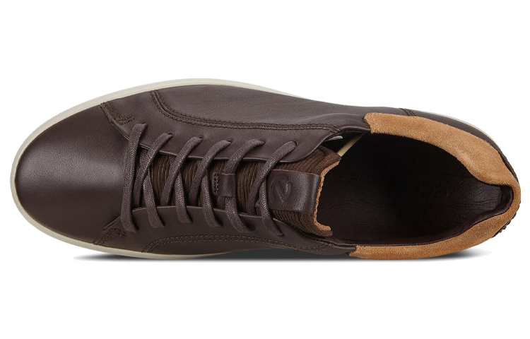 Shop ECCO Soft 7 Low-Top Casual Flat Shoes 'Simplistic Comfort Brown' 47005452314