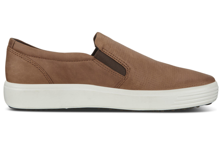 ECCO Soft 7 M 'Fashion Low-Top Brown' 圖 2