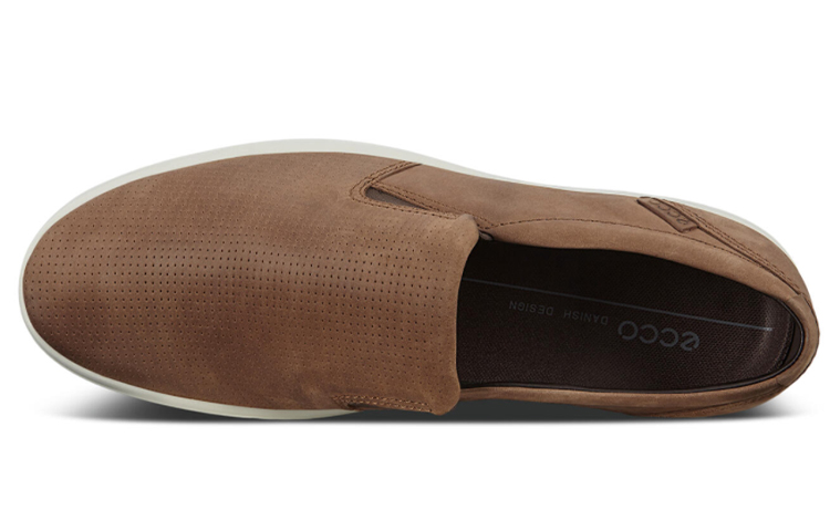 ECCO Soft 7 M 'Fashion Low-Top Brown' 圖 3