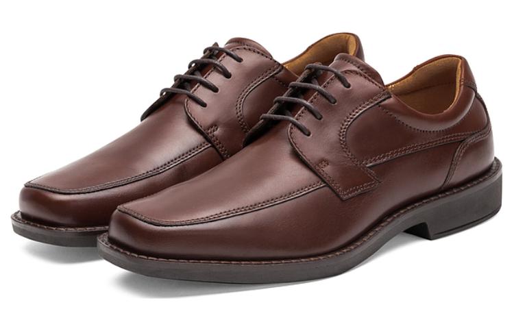 ECCO Square Toe Retro Casual 'Brown' 圖 3