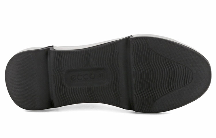 ECCO Tredtray Leather Patchwork 'White Dad Shoe' 圖 5