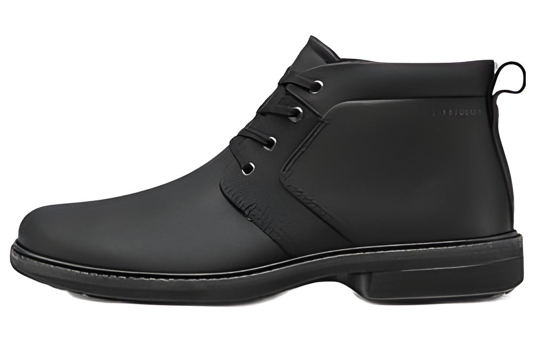 ECCO Twist II Leather Round Toe Lace-Up Boots 'Black' 50380402001