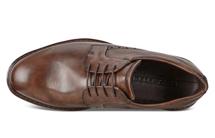 ECCO Vitrus Derby Dress Shoes 'Brown' 圖 3