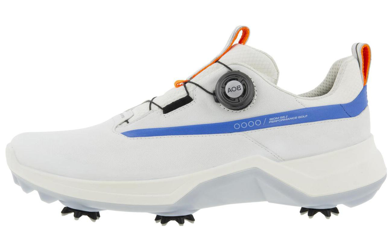 ECCO White Leather Casual Low-Top Sneakers - Stylish & Comfortable 152304-60356
