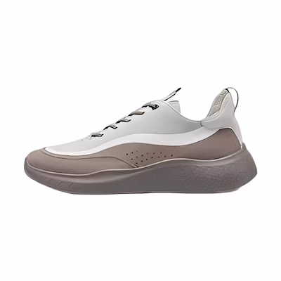 ECCO Yuedong 'Grey Brown Dad Shoe'
