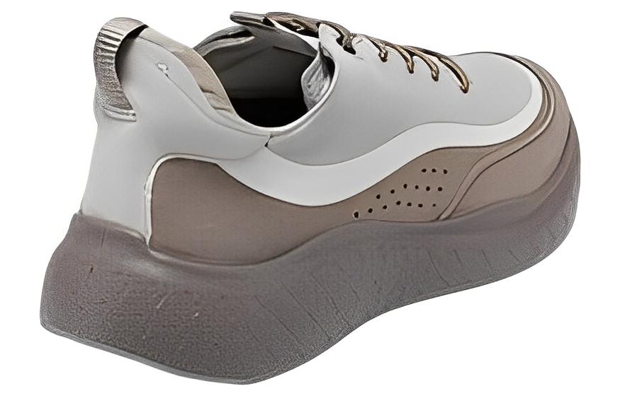 ECCO Yuedong 'Grey Brown Dad Shoe' 圖 3