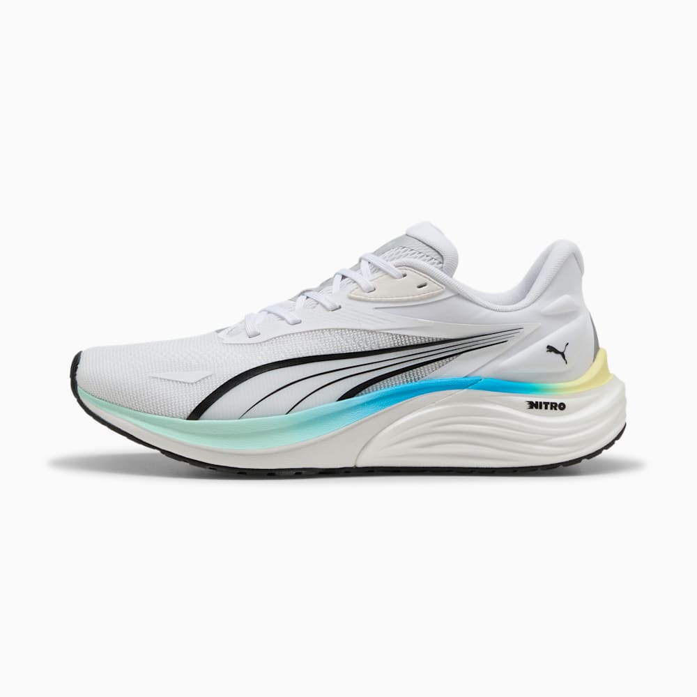 Electrify Nitro 4 Shoes PUMA White-Mint Melt-Speed Blue 310789-11