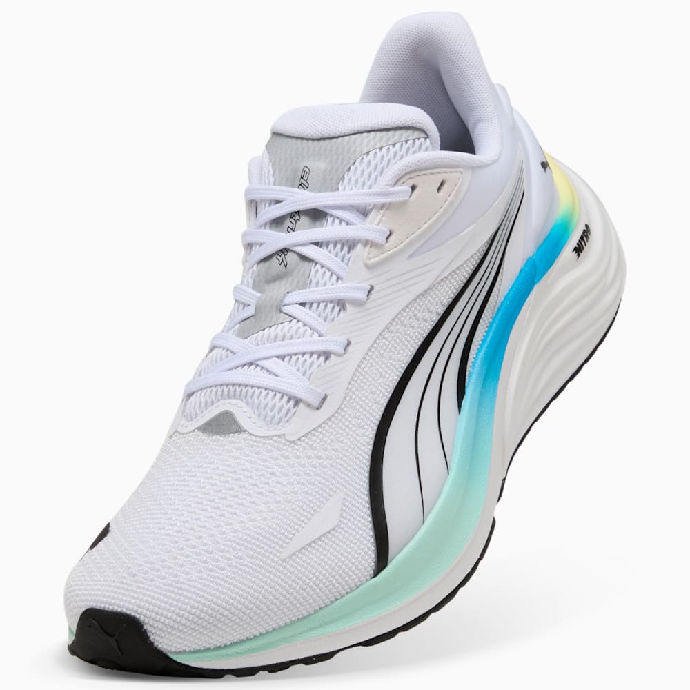 Details for Electrify Nitro 4 Shoes PUMA White-Mint Melt-Speed Blue 310789-11